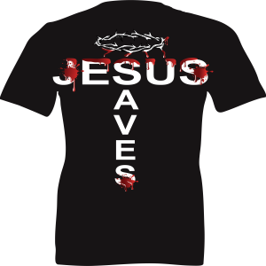 JESUS SAVES CROWN