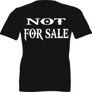 Not for sale